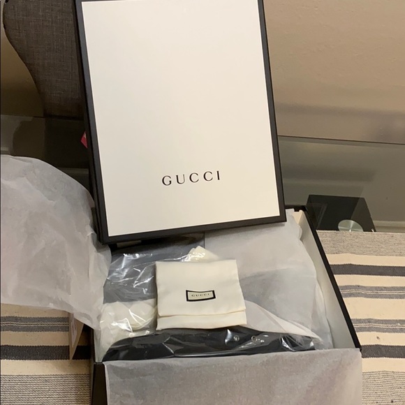 Navy Blue Mens Gucci Canvas High Tops - Picture 1 of 8